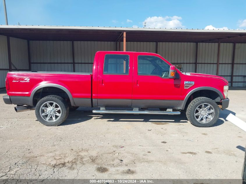 2008 Ford F-250 Fx4/Harley-Davidson/King Ranch/Lariat/Xl/Xlt VIN: 1FTSW21R28EB54322 Lot: 40704983