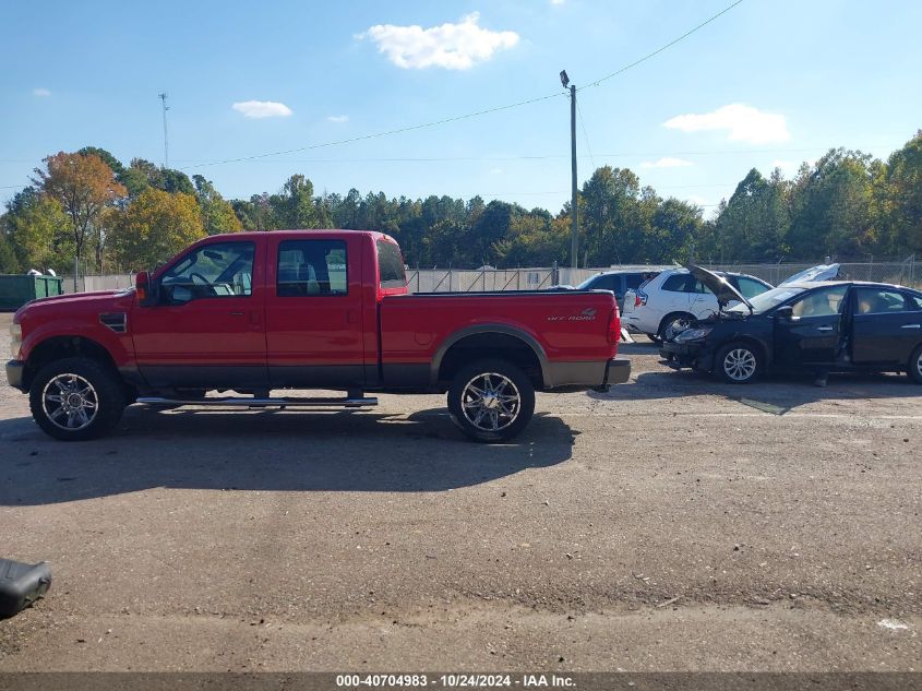 2008 Ford F-250 Fx4/Harley-Davidson/King Ranch/Lariat/Xl/Xlt VIN: 1FTSW21R28EB54322 Lot: 40704983