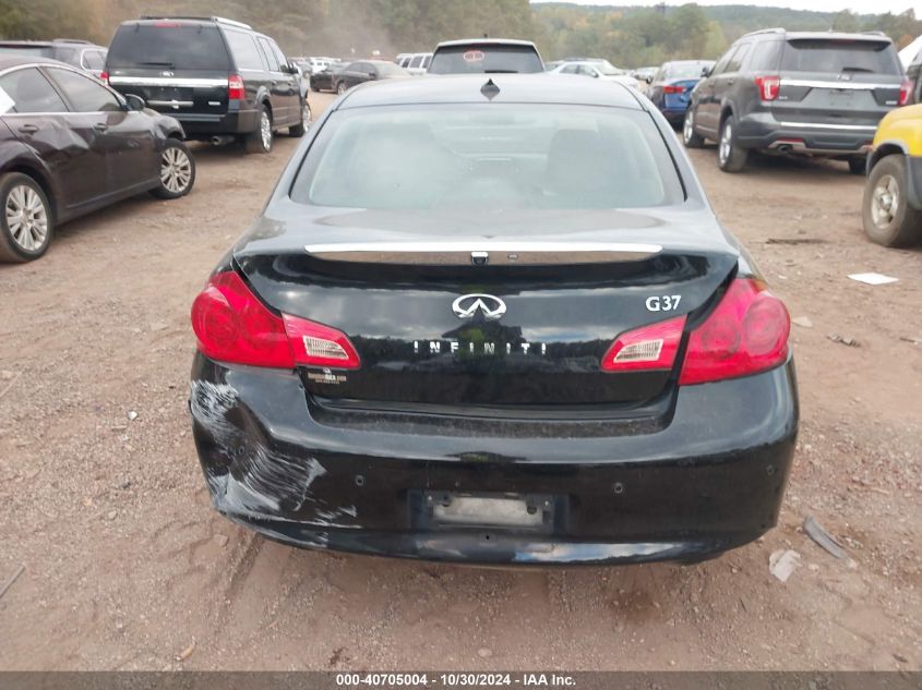 2013 Infiniti G37 Journey VIN: JN1CV6AP5DM720215 Lot: 40705004