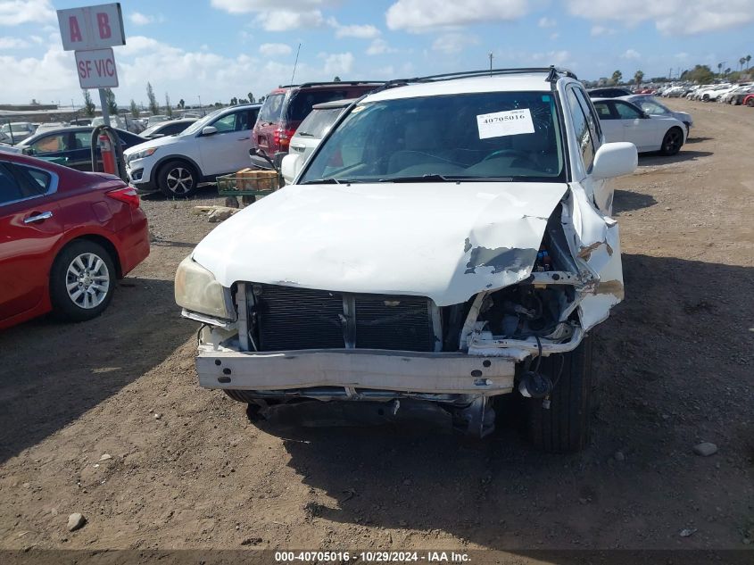 2005 Toyota Highlander VIN: JTEGD21A950116483 Lot: 40705016