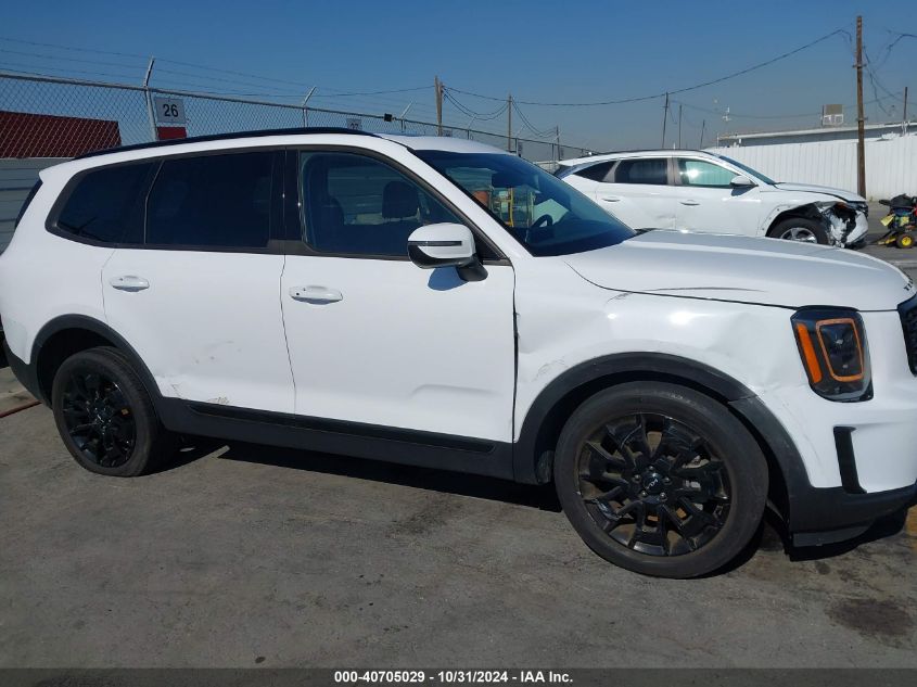 2022 Kia Telluride Ex VIN: 5XYP3DHC1NG308517 Lot: 40705029