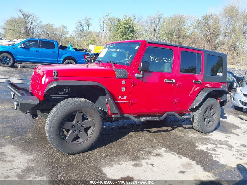 2007 Jeep Wrangler Unlimited X VIN: 1J4GA39177L115111 Lot: 40705060