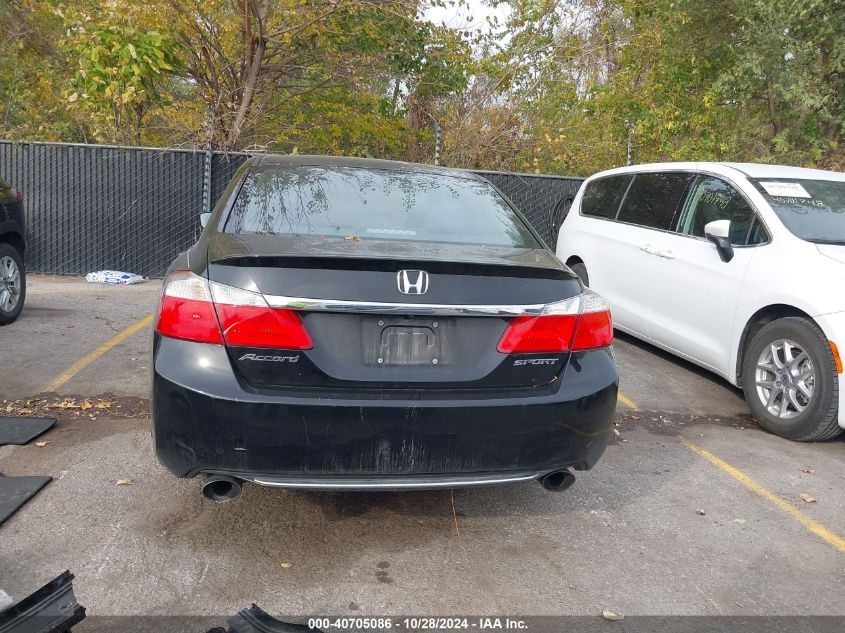 2015 Honda Accord Sport VIN: 1HGCR2F5XFA004000 Lot: 40705086