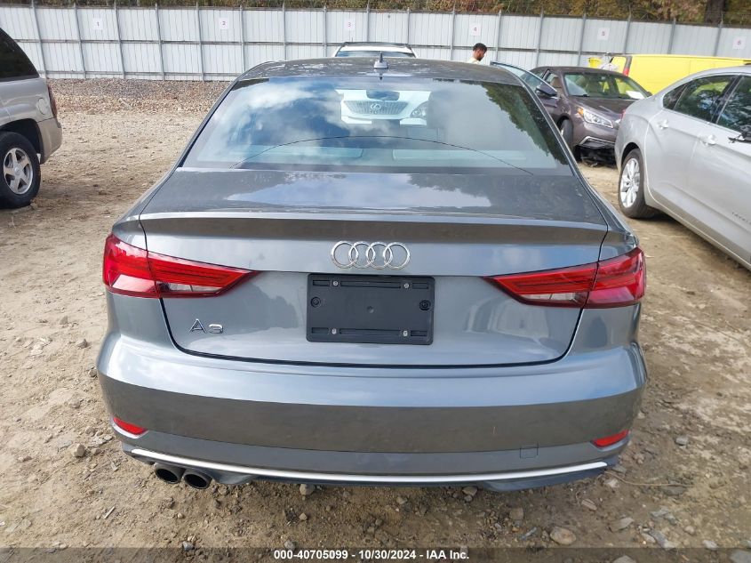 2017 Audi A3 2.0T Premium VIN: WAUAUGFF3H1035860 Lot: 40705099