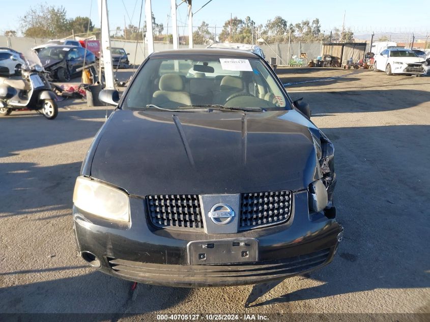 2006 Nissan Sentra 1.8/1.8S VIN: 3N1CB51D46L603652 Lot: 40705127