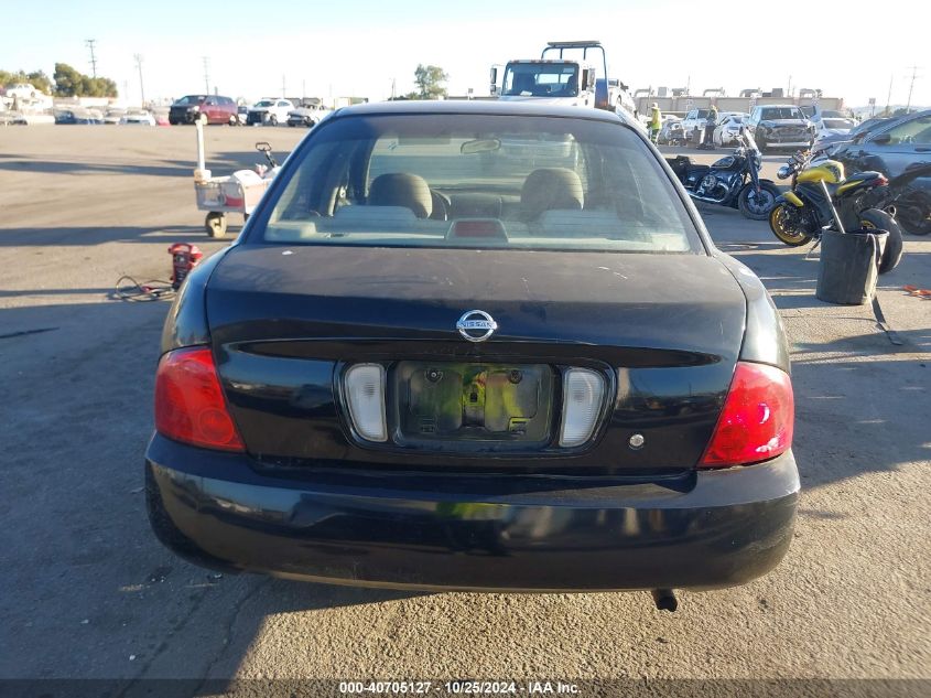 2006 Nissan Sentra 1.8/1.8S VIN: 3N1CB51D46L603652 Lot: 40705127