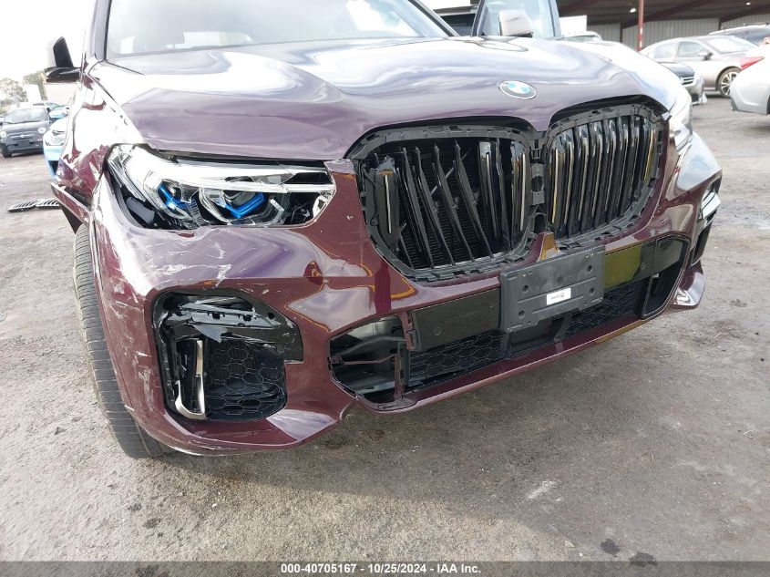 2021 BMW X5 M50I VIN: 5UXJU4C04M9G03418 Lot: 40705167