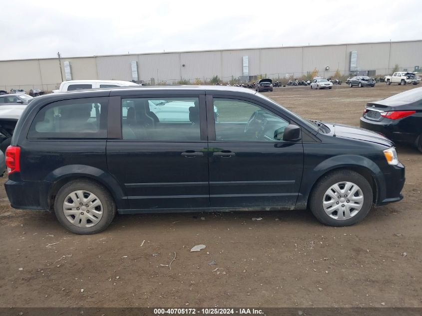 2016 Dodge Grand Caravan Se/Sxt VIN: 2C4RDGBG8GR201126 Lot: 40705172