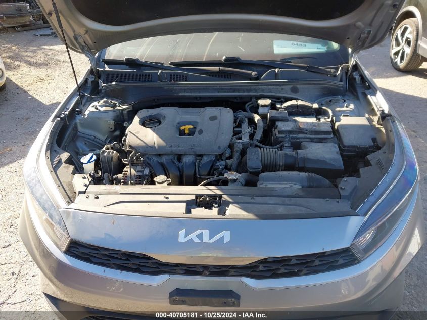 2022 Kia Forte Lxs VIN: 3KPF24AD8NE484284 Lot: 40705181