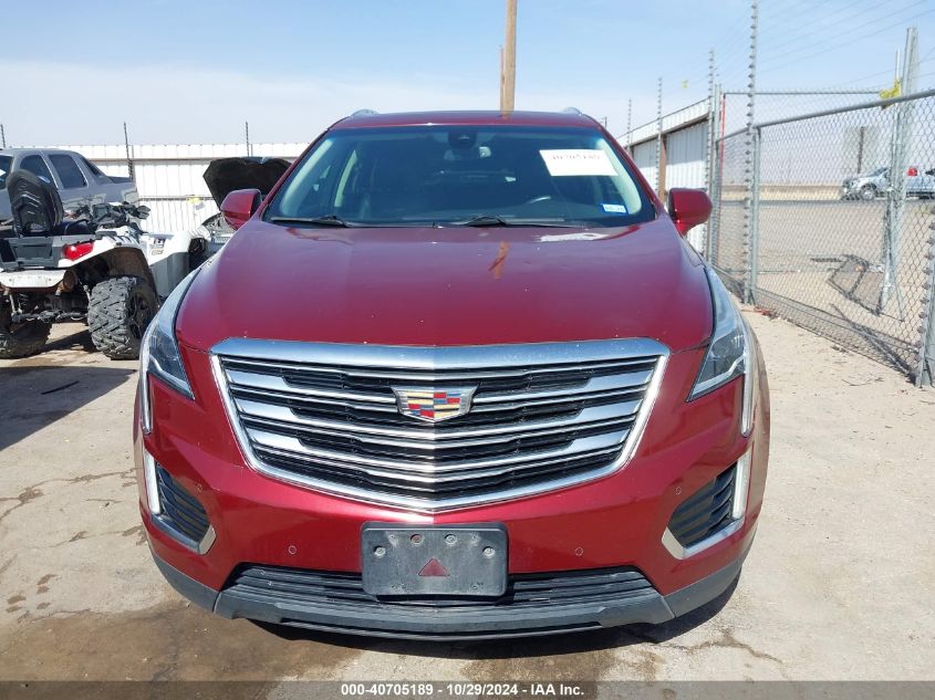 2017 Cadillac Xt5 Luxury VIN: 1GYKNBRS9HZ100402 Lot: 40705189