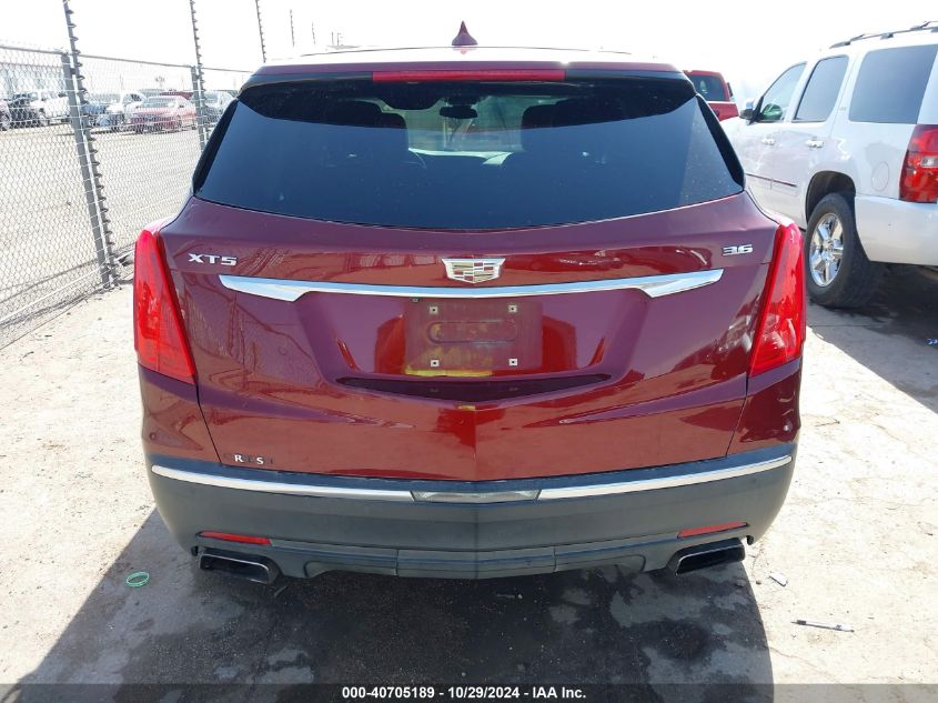 2017 Cadillac Xt5 Luxury VIN: 1GYKNBRS9HZ100402 Lot: 40705189