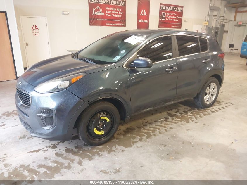 2017 Kia Sportage Lx VIN: KNDPM3AC8H7186953 Lot: 40705196