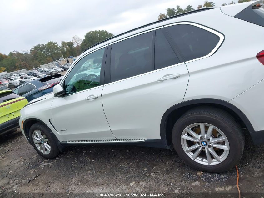 2015 BMW X5 xDrive35I VIN: 5UXKR0C56F0K59072 Lot: 40705218