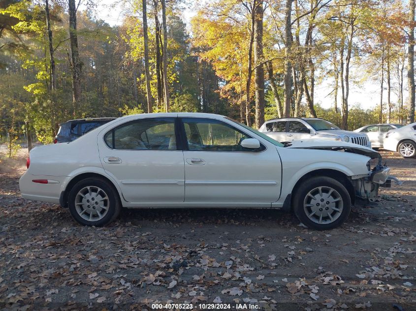 2000 Nissan Maxima Gle/Gxe/Se VIN: JN1CA31D8YT719622 Lot: 40705223