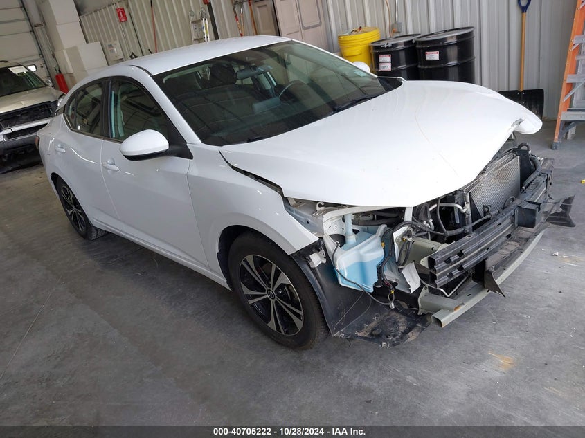 VIN 3N1AB8CV9MY283789 2021 NISSAN SENTRA SV XTRONIC CVT
