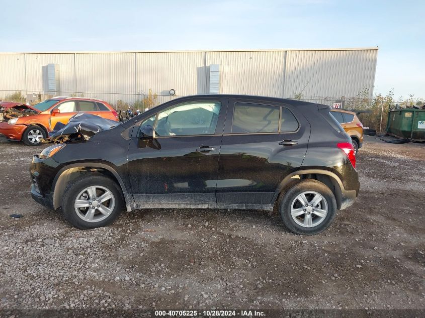 2022 Chevrolet Trax Awd Ls VIN: KL7CJNSM6NB550979 Lot: 40705225