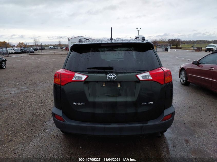 2013 Toyota Rav4 Limited VIN: 2T3YFREV4DW038892 Lot: 40705227