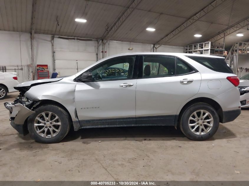 2019 Chevrolet Equinox Ls VIN: 2GNAXSEV3K6199790 Lot: 40705233