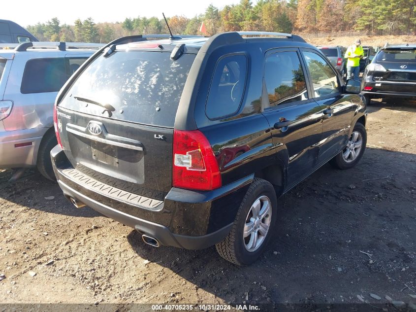 2009 Kia Sportage Lx VIN: KNDJF724297601622 Lot: 40705235