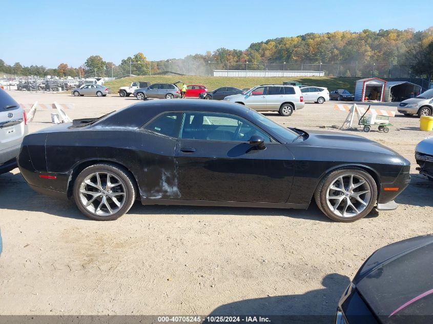 VIN 2C3CDZJG5NH249645 2022 DODGE CHALLENGER GT