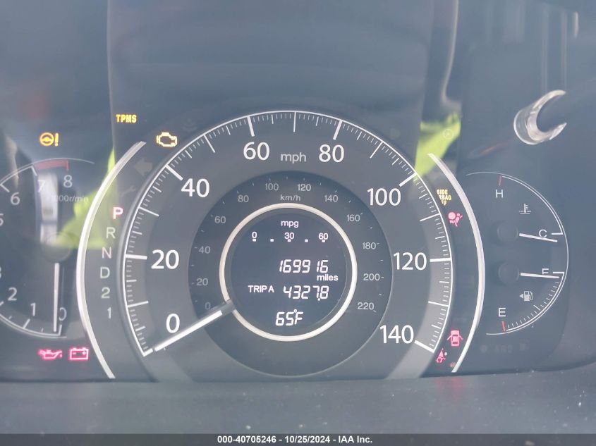 2012 Honda Cr-V Ex VIN: 5J6RM4H54CL057737 Lot: 40705246