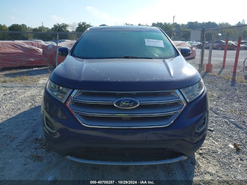 2016 Ford Edge Titanium VIN: 2FMPK3K95GBB70834 Lot: 40705257