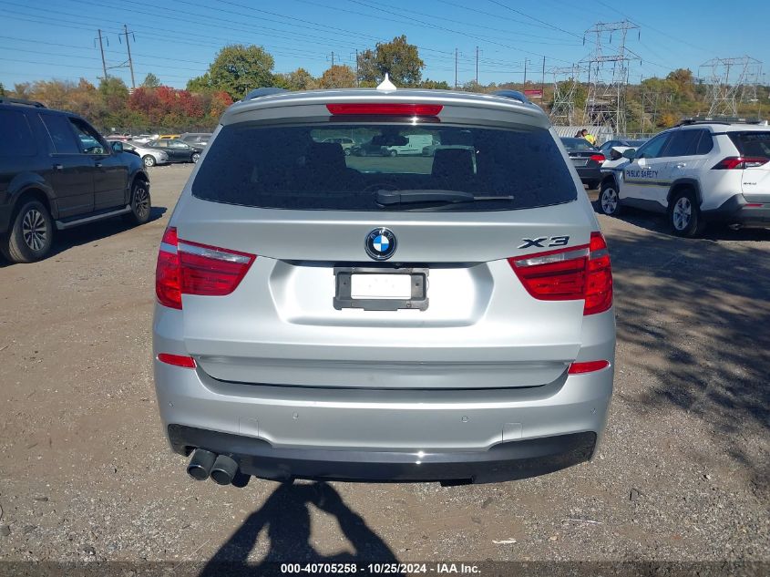 2016 BMW X3 xDrive28I VIN: 5UXWX9C51G0D94556 Lot: 40705258