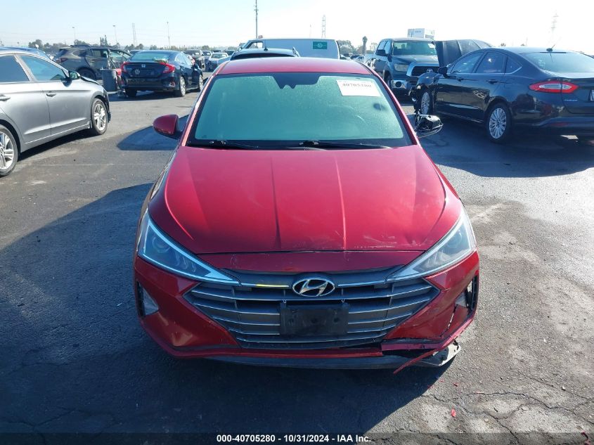 2019 Hyundai Elantra Sel VIN: 5NPD84LF2KH425565 Lot: 40705280