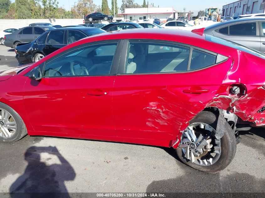 2019 Hyundai Elantra Sel VIN: 5NPD84LF2KH425565 Lot: 40705280