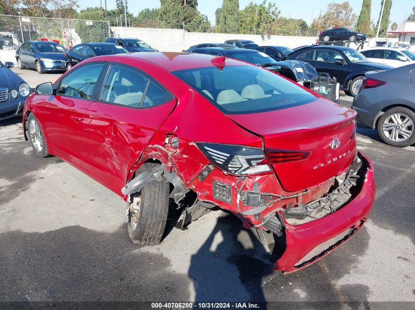 2019 Hyundai Elantra Sel VIN: 5NPD84LF2KH425565 Lot: 40705280