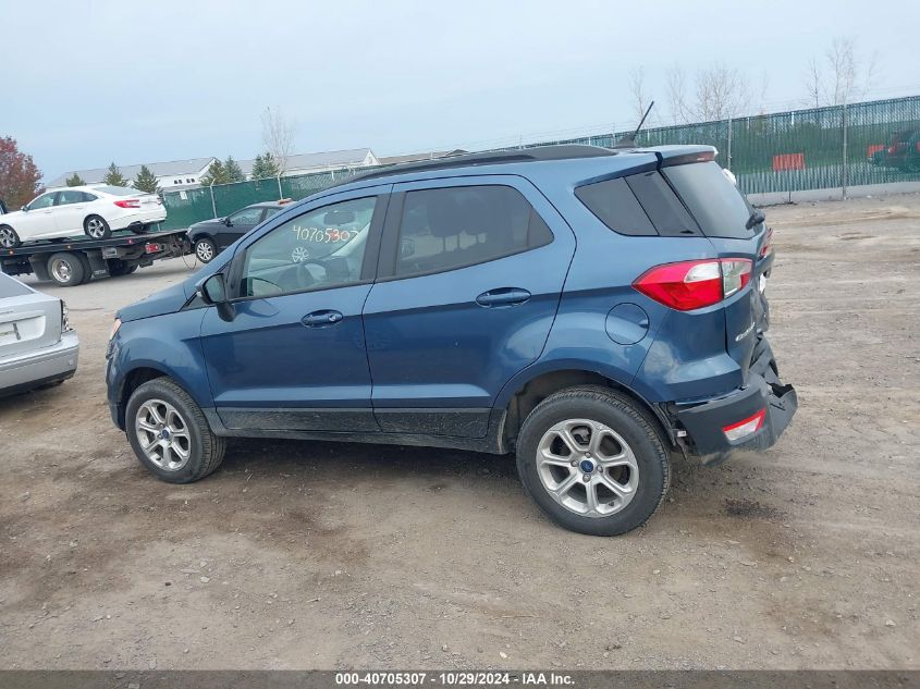 2022 Ford Ecosport Se VIN: MAJ6S3GL5NC472616 Lot: 40705307