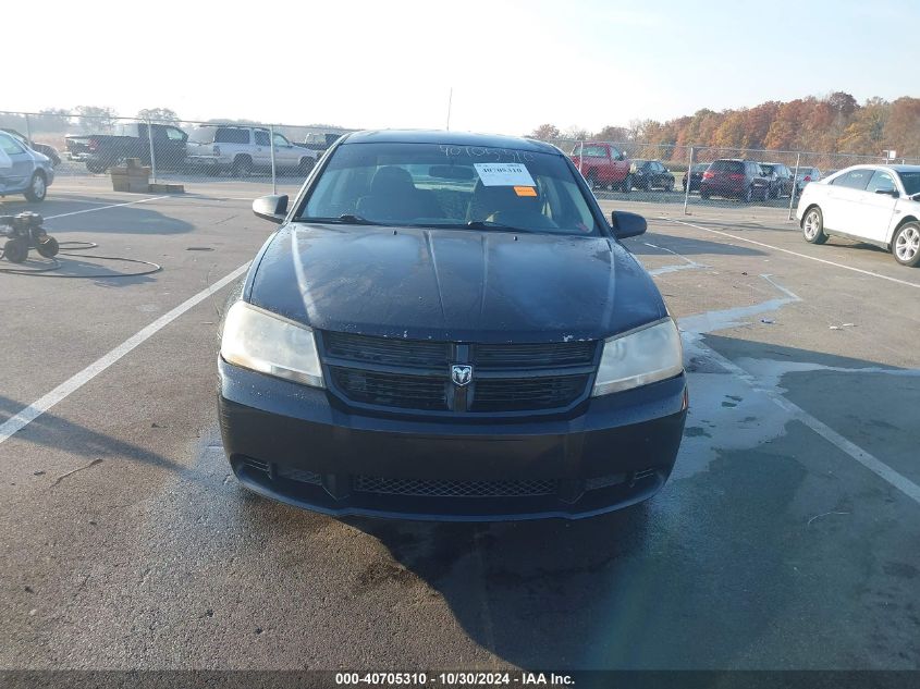 2008 Dodge Avenger Se VIN: 1B3LC46K18N129661 Lot: 40705310