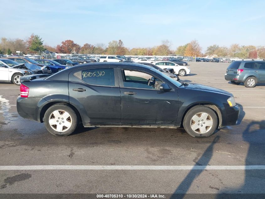 2008 Dodge Avenger Se VIN: 1B3LC46K18N129661 Lot: 40705310