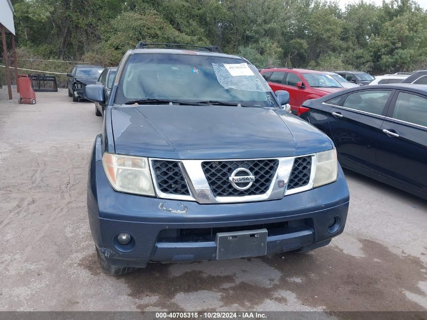 2006 Nissan Pathfinder Se VIN: 5N1AR18U16C600164 Lot: 40705315