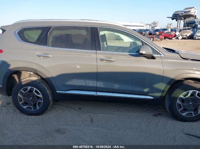 2023 Hyundai Santa Fe Blue VIN: 5NMS2DA16PH001701 Lot: 40705316