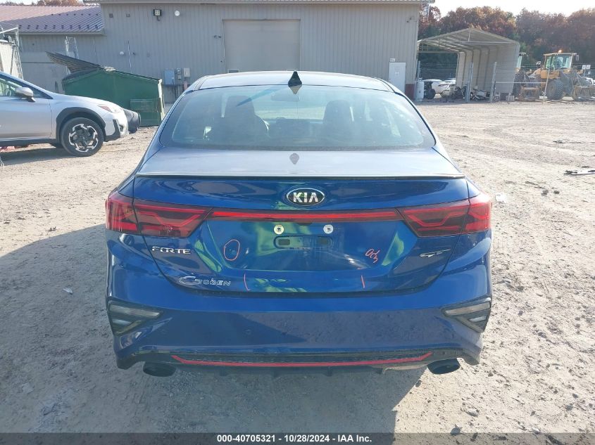 2021 Kia Forte Gt Manual VIN: 3KPF44AC8ME380166 Lot: 40705321