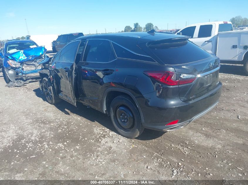 VIN 2T2HZMAA7MC219164 2021 Lexus RX, 350 no.3