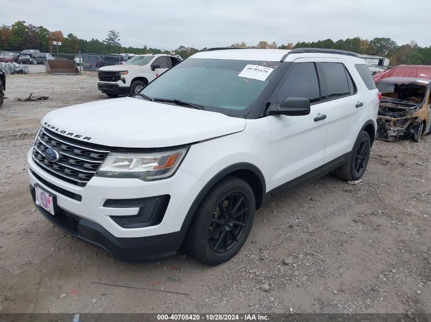 2017 Ford Explorer VIN: 1FM5K7B83HGA40745 Lot: 40705420