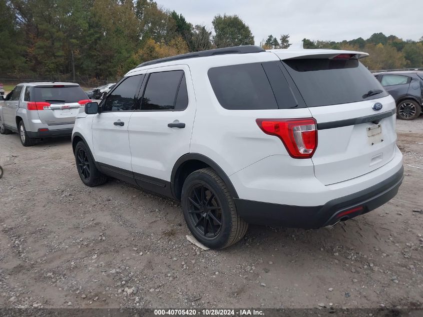 2017 Ford Explorer VIN: 1FM5K7B83HGA40745 Lot: 40705420