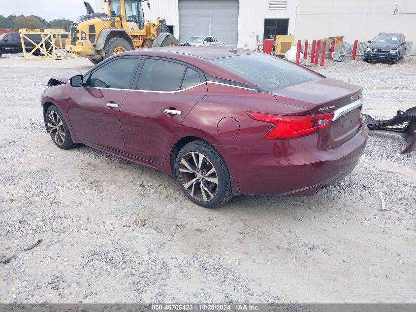 VIN 1N4AA6AP8GC406302 2016 Nissan Maxima, 3.5 SV no.3