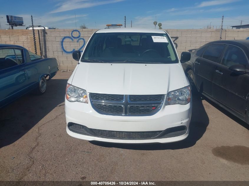 2016 Dodge Grand Caravan Se VIN: 2C4RDGBG5GR348424 Lot: 40705426