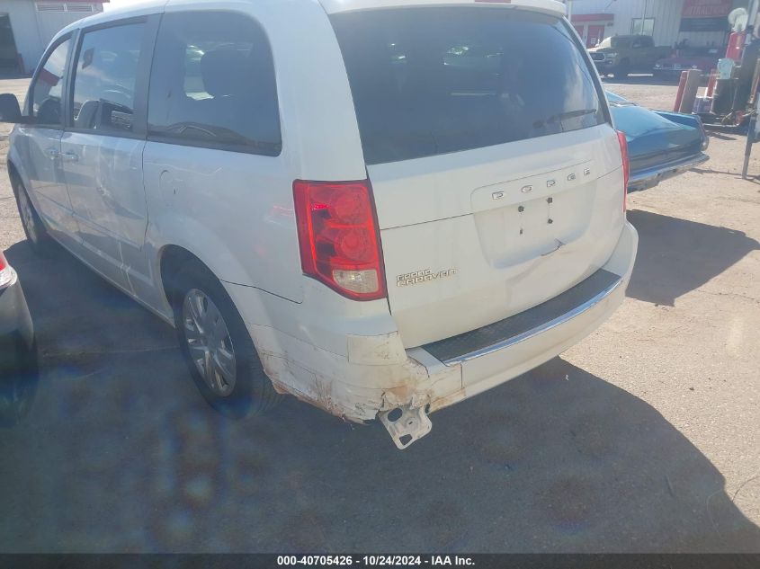 2016 Dodge Grand Caravan Se VIN: 2C4RDGBG5GR348424 Lot: 40705426