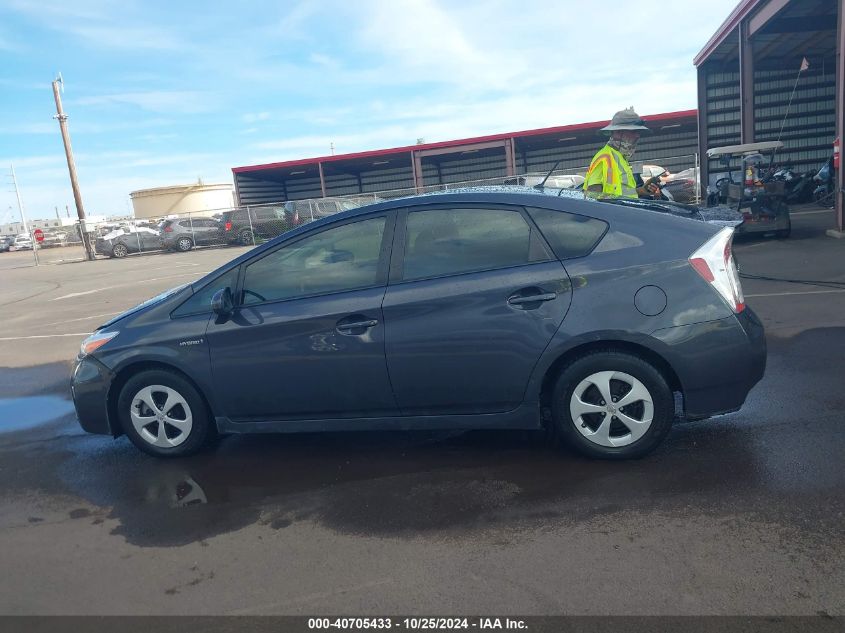 2014 Toyota Prius Five/Four/Three/Two VIN: JTDKN3DU2E1785504 Lot: 40705433