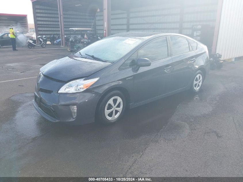 VIN JTDKN3DU2E1785504 2014 Toyota Prius, Five/Four/... no.2