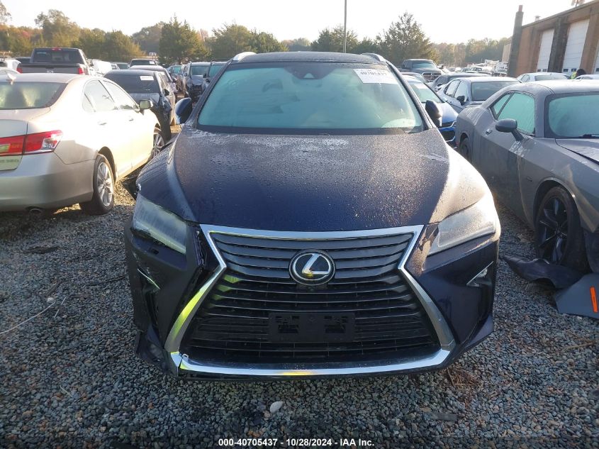 2016 Lexus Rx VIN: 2T2ZZMCA6GC018989 Lot: 40705437