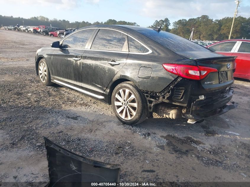 2016 HYUNDAI SONATA SPORT - 5NPE34AFXGH406291