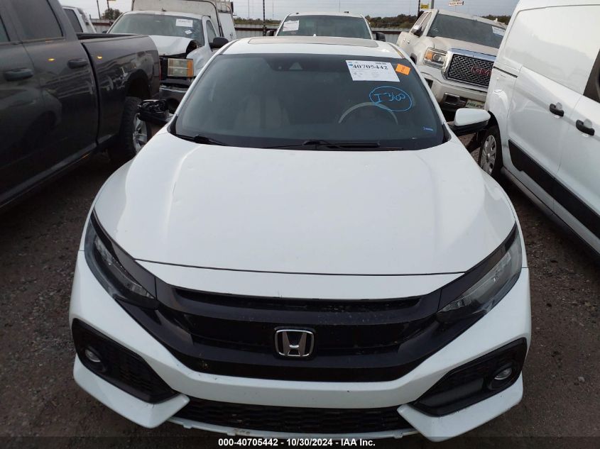 2018 Honda Civic Sport Touring VIN: SHHFK7H98JU206829 Lot: 40705442