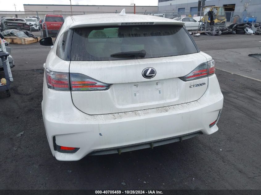 2016 Lexus Ct 200H VIN: JTHKD5BHXG2269567 Lot: 40705459