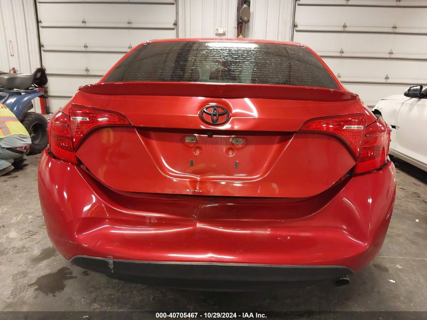 2018 Toyota Corolla Se VIN: 5YFBURHE1JP786707 Lot: 40705467