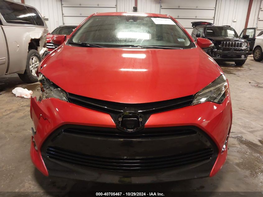 2018 Toyota Corolla Se VIN: 5YFBURHE1JP786707 Lot: 40705467